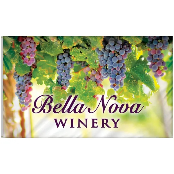 6' x 10' Large Digitally Printed Single Reverse Knit Poly Flags... from ASI 80228 Quinn