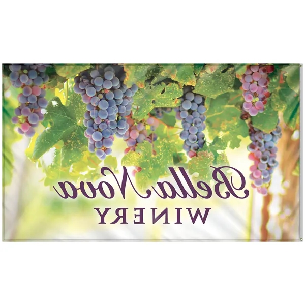 6' x 10' Large Digitally Printed Single Reverse Knit Poly Flags... from ASI 80228 Quinn