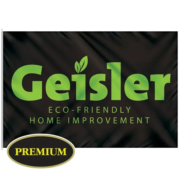 10' x 15' Large Digitally Printed Single Reverse Knit Poly Flags... from ASI 80228 Quinn