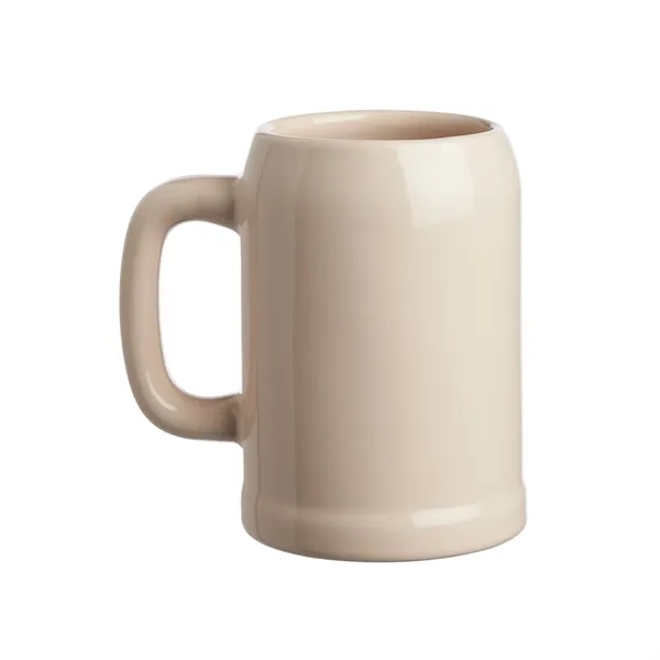 Ceramic beer stein mug of 24 oz. capacity with 1 color... from ASI 37218 Athena Promo (tm)