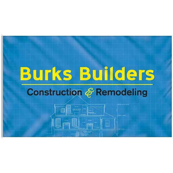 15' x 25' Large Digitally Printed Knit Poly Flags... from ASI 80228 Quinn