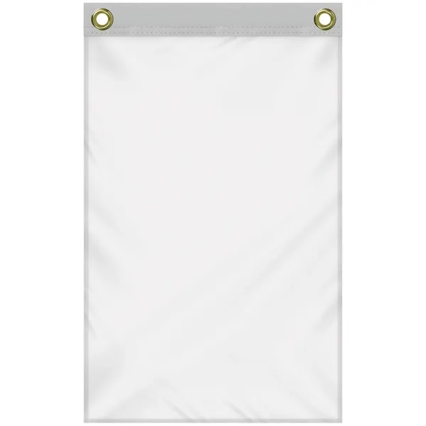 12" x 18" Standard Single Reverse Knitted Polyester Vertical Banners... from ASI 80228 Quinn