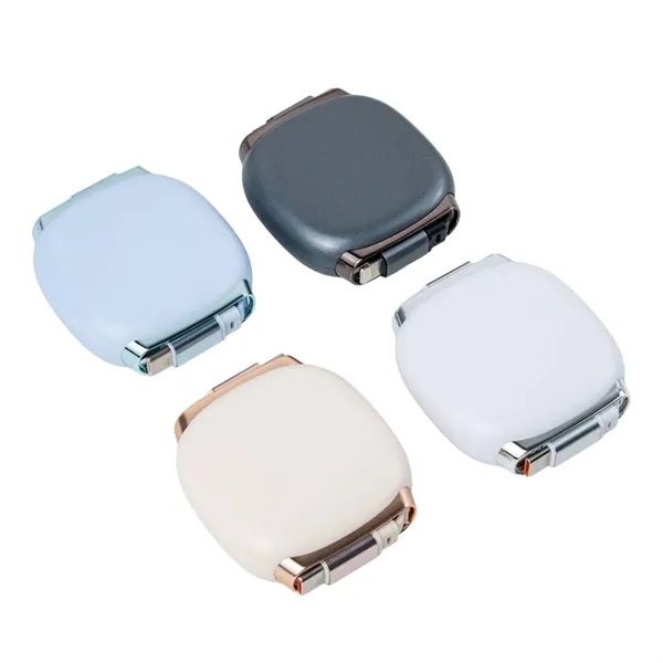 Retractable 100W Type-C fast charging cable plus 1 color silkscreen imprint... from ASI 37218 Athena Promo (tm)