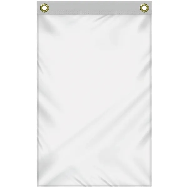 16" x 24" Standard Single Reverse Knitted Polyester Vertical Banners... from ASI 80228 Quinn