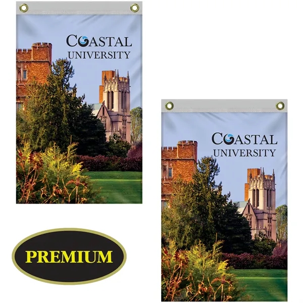 2' x 3' Double Sided Outdoor Knitted Poly Vertical Banner... from ASI 80228 Quinn