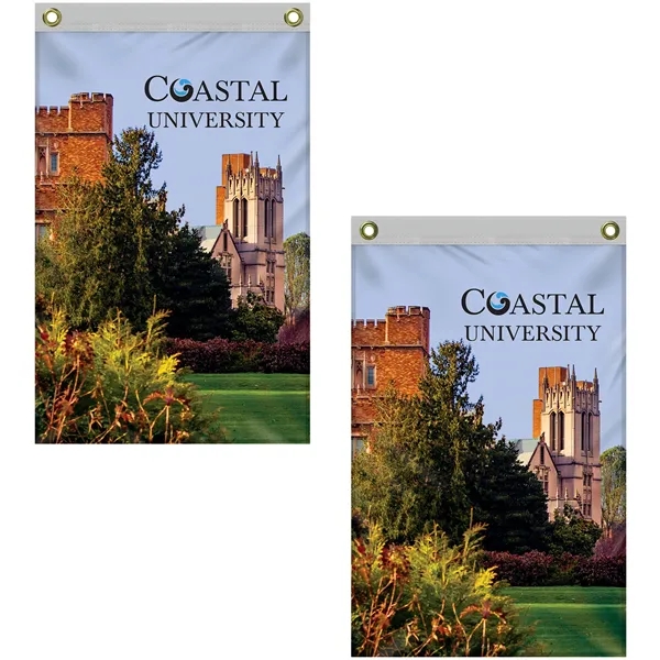 2' x 3' Double Sided Outdoor Knitted Poly Vertical Banner... from ASI 80228 Quinn
