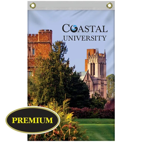 2' x 3' Single Reverse Outdoor Knitted Poly Vertical Banner... from ASI 80228 Quinn