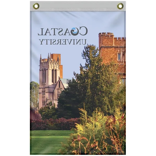 2' x 3' Single Reverse Outdoor Knitted Poly Vertical Banner... from ASI 80228 Quinn