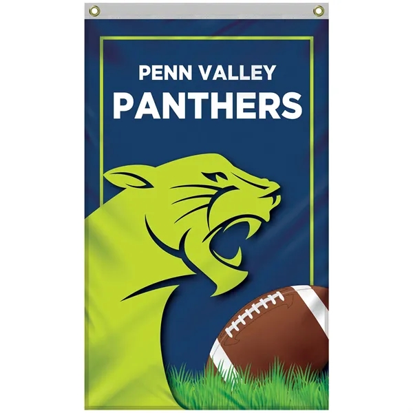 2.5' x 4' Single Reverse Outdoor Knitted Poly Vertical Banner... from ASI 80228 Quinn