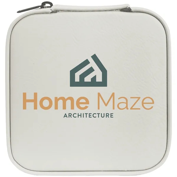 4" x 4" x 2" Leatherette Travel Jewelry Box... from ASI 74601 Calico