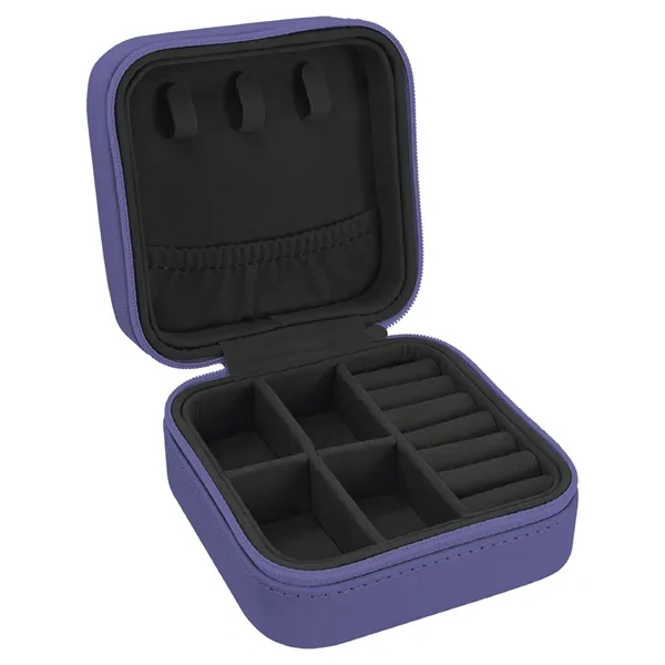 4" x 4" x 2" Leatherette Travel Jewelry Box... from ASI 74601 Calico