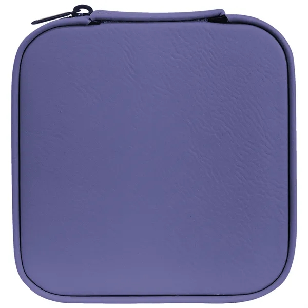 4" x 4" x 2" Leatherette Travel Jewelry Box... from ASI 74601 Calico