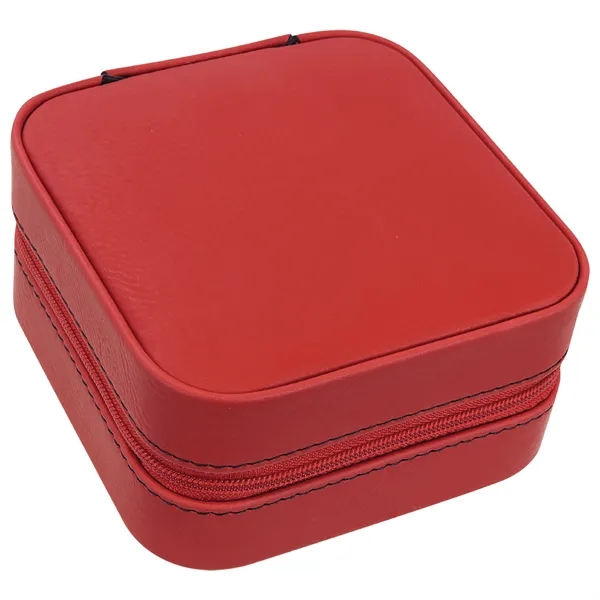 4" x 4" x 2" Leatherette Travel Jewelry Box... from ASI 74601 Calico