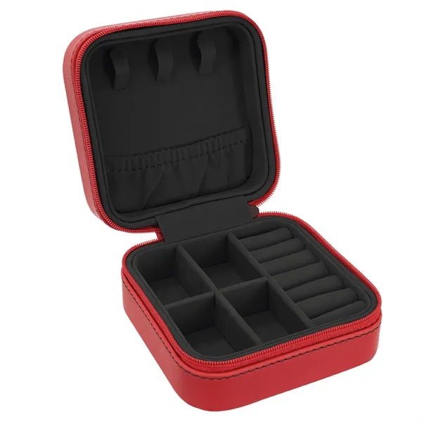 4" x 4" x 2" Leatherette Travel Jewelry Box... from ASI 74601 Calico