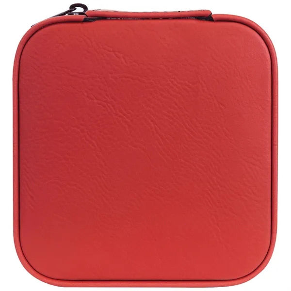 4" x 4" x 2" Leatherette Travel Jewelry Box... from ASI 74601 Calico