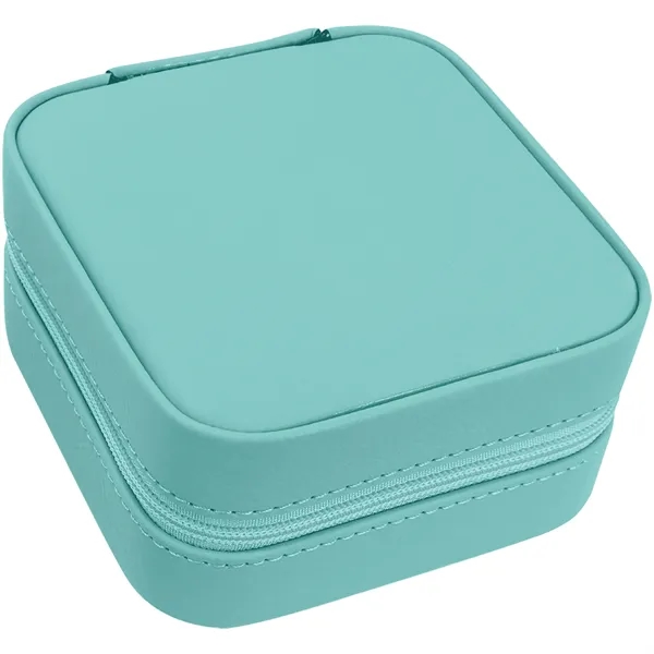 4" x 4" x 2" Leatherette Travel Jewelry Box... from ASI 74601 Calico
