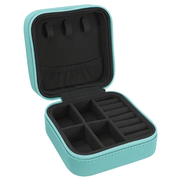 4" x 4" x 2" Leatherette Travel Jewelry Box... from ASI 74601 Calico