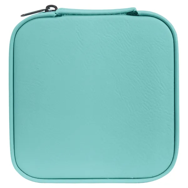 4" x 4" x 2" Leatherette Travel Jewelry Box... from ASI 74601 Calico