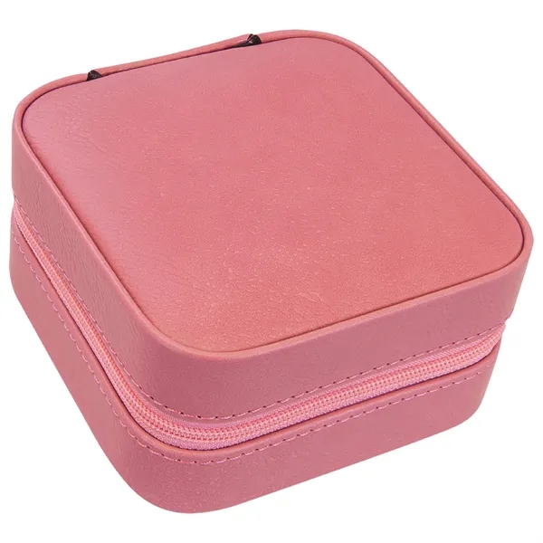 4" x 4" x 2" Leatherette Travel Jewelry Box... from ASI 74601 Calico