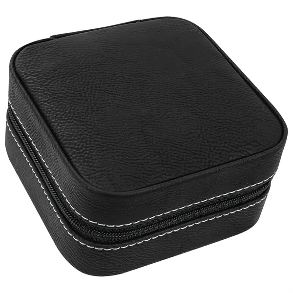 4" x 4" x 2" Leatherette Travel Jewelry Box... from ASI 74601 Calico