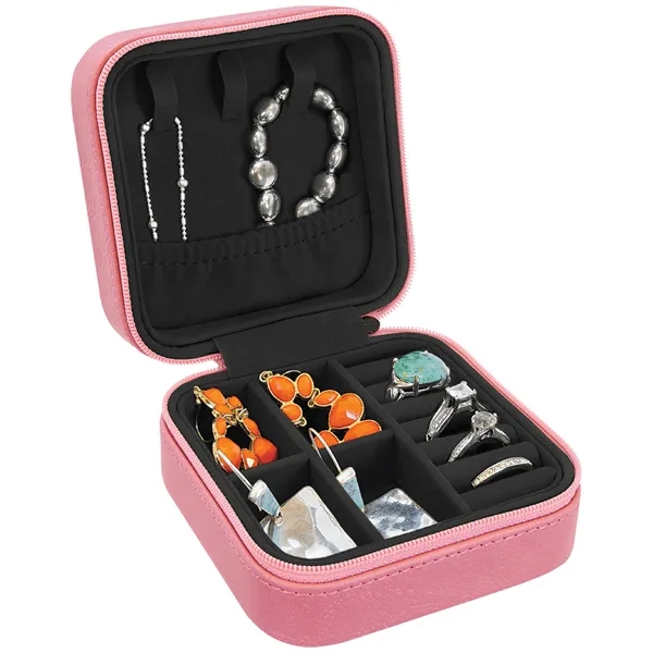 4" x 4" x 2" Leatherette Travel Jewelry Box... from ASI 74601 Calico