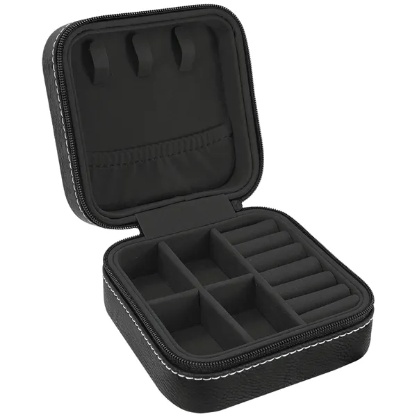 4" x 4" x 2" Leatherette Travel Jewelry Box... from ASI 74601 Calico