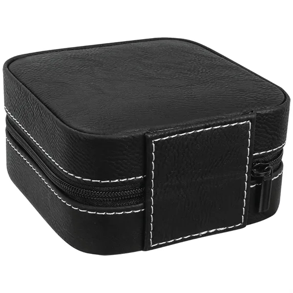 4" x 4" x 2" Leatherette Travel Jewelry Box... from ASI 74601 Calico