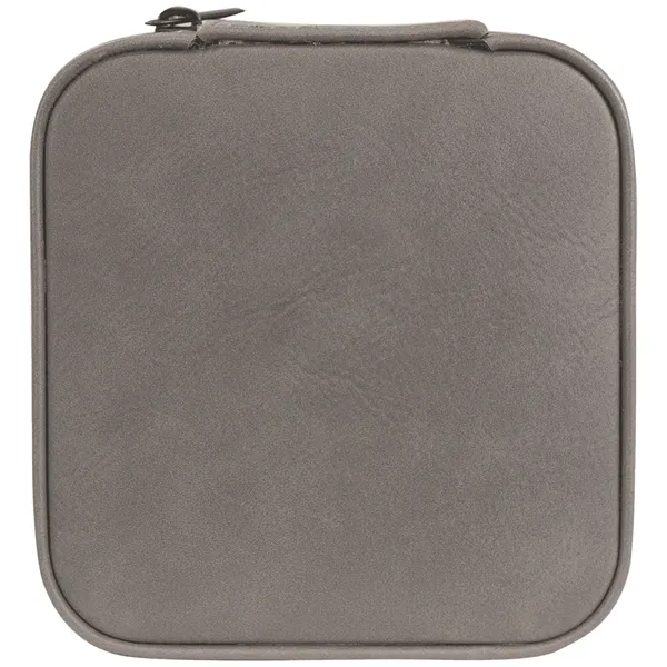 4" x 4" x 2" Leatherette Travel Jewelry Box... from ASI 74601 Calico