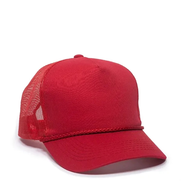 High profile, 5 panel, baseball cap, with a pre-curved visor with... from ASI 31260 AdCapitol