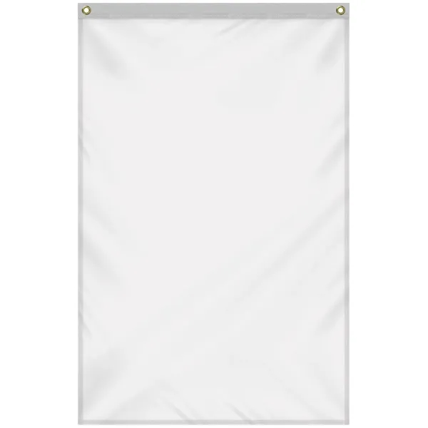 4' x 6' Standard Double Sided Knitted Polyester Vertical Banners... from ASI 80228 Quinn