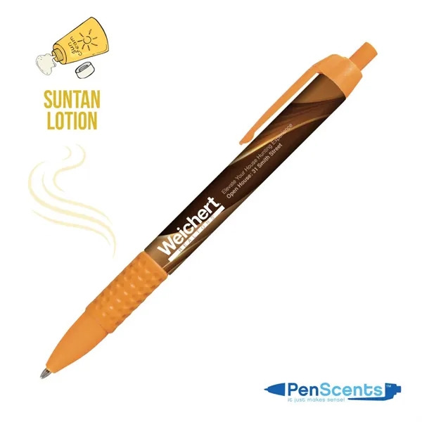 PenScents® Scented VividPrint™ Pen w/Grip are custom scented pens will create... from ASI 84592 St Regis Group