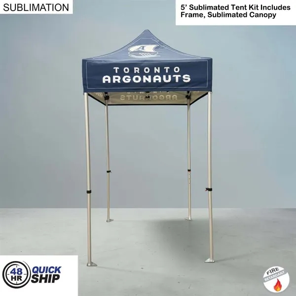 48Hr Quick Ship - 5' Premium Sublimated Tent Kit, Includes Premium... from ASI 53509 FIEL-Fairdeal Import & Export