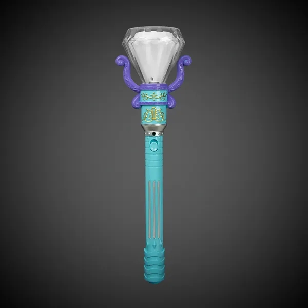 18" light-up rotating diamond wand with multicolor LEDs.... from ASI 42016 Brighter Promotions Inc