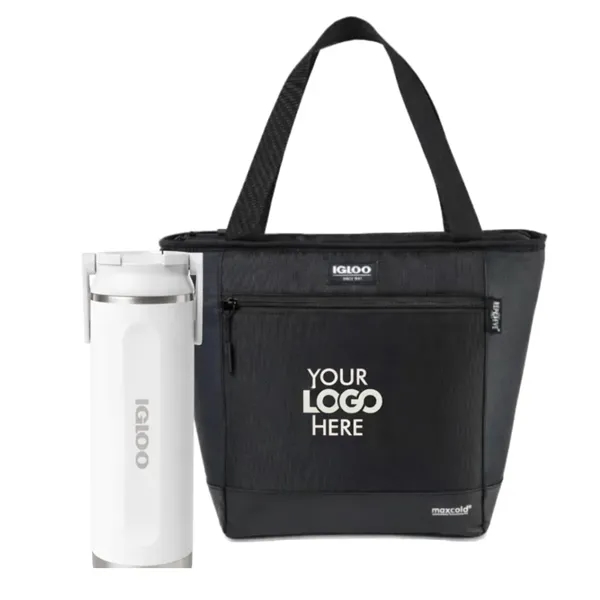 IGLOO Cooler and IGLOO Sport Bottle Set for New Hires... from ASI 89971 Stuff A Mug