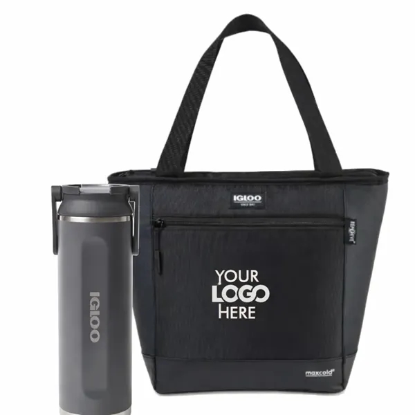 IGLOO Cooler and IGLOO Sport Bottle Set for New Hires... from ASI 89971 Stuff A Mug