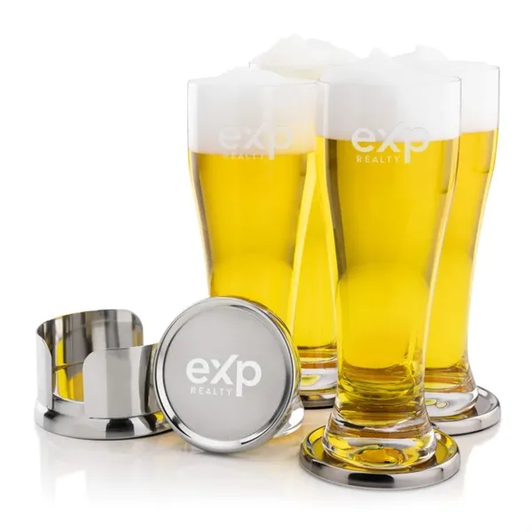 Baldoni Coasters & Muskoka Pilsner Set... from ASI 84592 St Regis Group