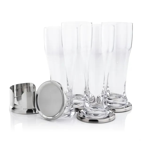 Baldoni Coasters & Muskoka Pilsner Set... from ASI 84592 St Regis Group