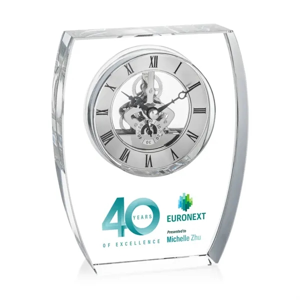 Barchus VividPrint™ Clock - Silver... from ASI 84592 St Regis Group / St Regis
