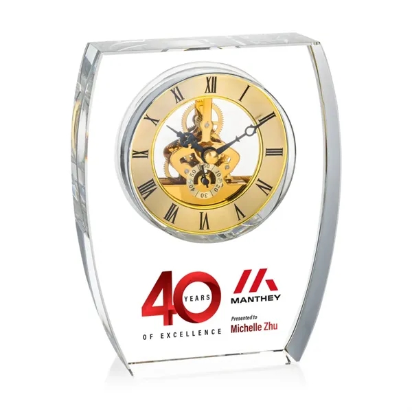 Barchus VividPrint™ Clock - Gold... from ASI 84592 St Regis Group / St Regis