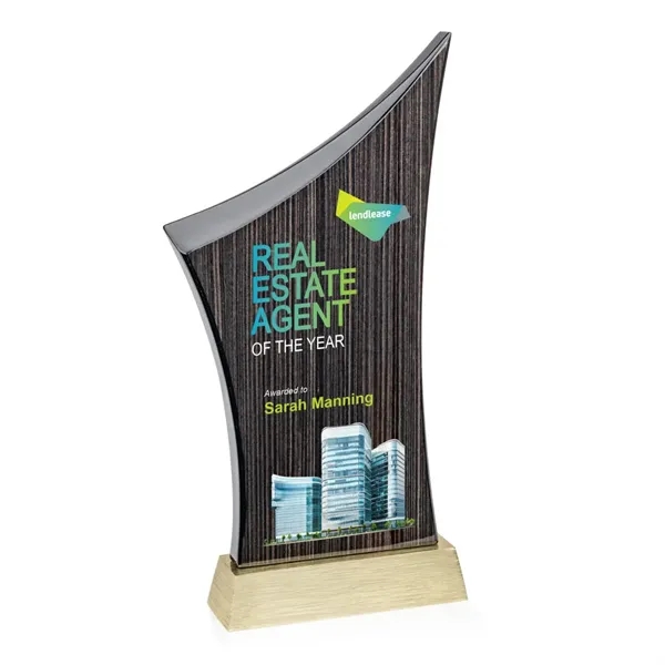 Wilhelm Slatewood VividPrint™ Award - Gold... from ASI 84592 St Regis Group / St Regis