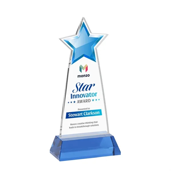 Starlite VividPrint™ Award on Hartford Base - Sky Blue... from ASI 84592 St Regis Group / St Regis