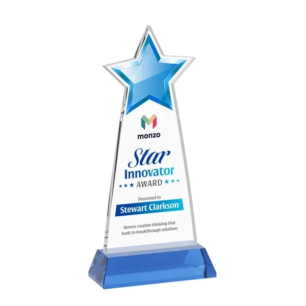 Starlite VividPrint™ Award on Hartford Base - Sky Blue... from ASI 84592 St Regis Group / St Regis