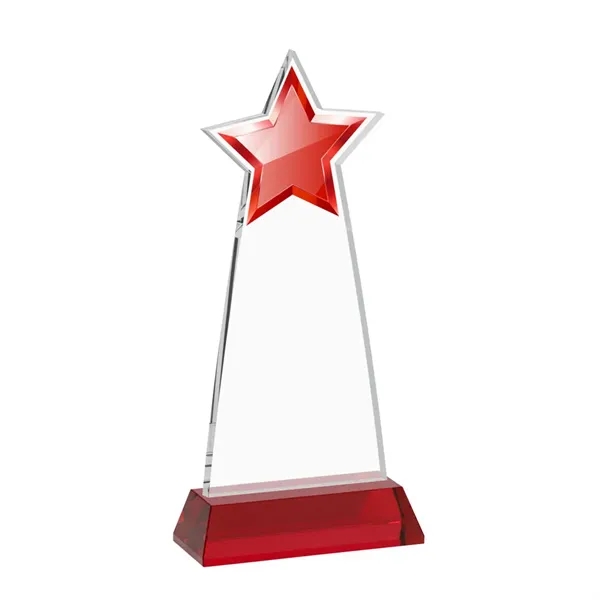 Starlite VividPrint™ Award on Hartford Base - Red... from ASI 84592 St Regis Group / St Regis