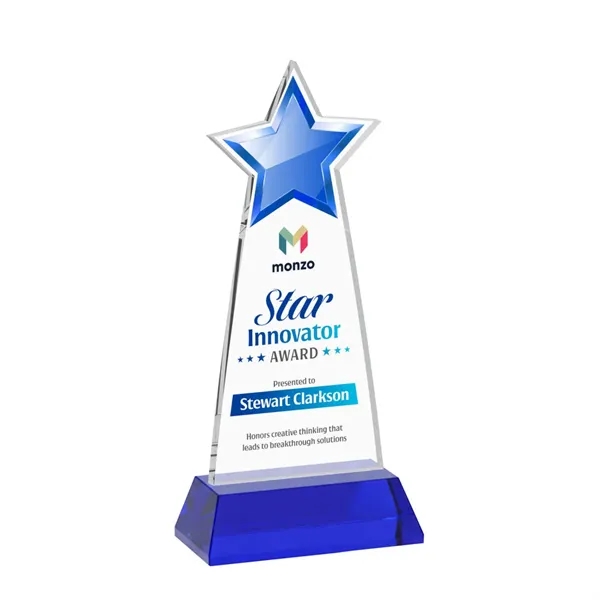 Starlite VividPrint™ Award on Hartford Base - Blue... from ASI 84592 St Regis Group / St Regis