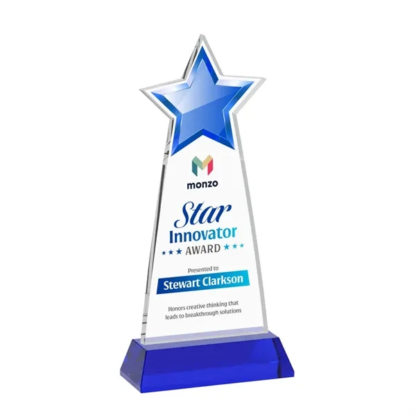 Starlite VividPrint™ Award on Hartford Base - Blue... from ASI 84592 St Regis Group / St Regis