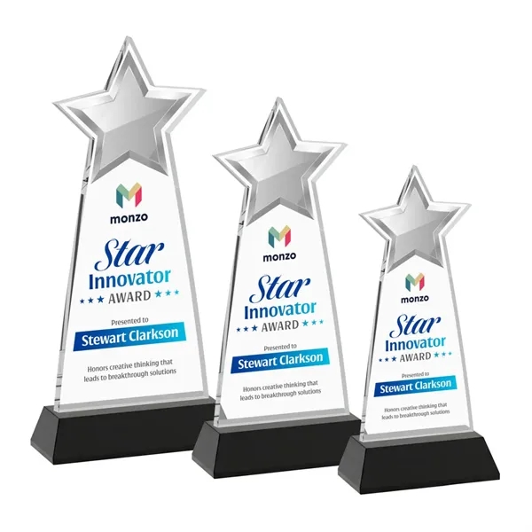Starlite VividPrint™ Award on Hartford Base - Black... from ASI 84592 St Regis Group / St Regis