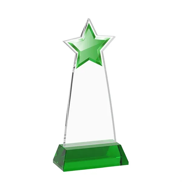 Starlite VividPrint™ Award on Hartford Base - Green... from ASI 84592 St Regis Group / St Regis