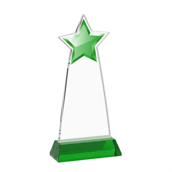 Starlite VividPrint™ Award on Hartford Base - Green... from ASI 84592 St Regis Group / St Regis