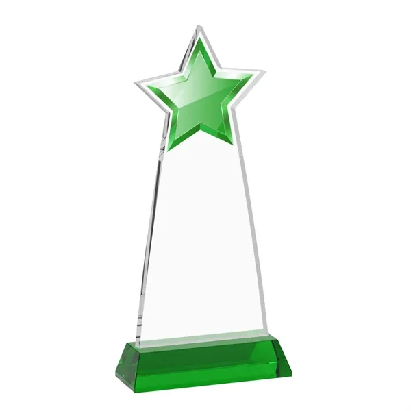 Starlite VividPrint™ Award on Hartford Base - Green... from ASI 84592 St Regis Group / St Regis