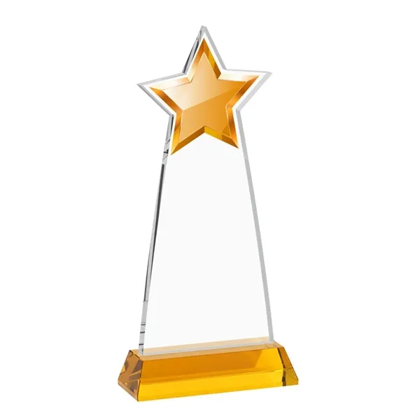 Starlite VividPrint™ Award on Hartford Base - Amber... from ASI 84592 St Regis Group / St Regis